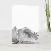  Waterverf Florals Moederdag Kaart (Achterkant)