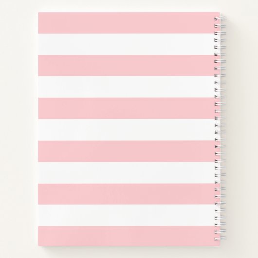  Waterverf Florals | Schrift Notitieboek (Achterkant)