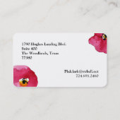 Waterverf Florals Visitekaartjes (Achterkant)