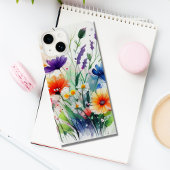 Waterverf Florals Wildbloemen Feminine Trendy Case-Mate iPhone Case