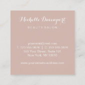 Waterverf floranje visitekaartje (Achterkant)