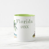 Waterverf Florida Beach Trip Mok (Midden)