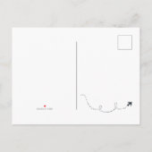 Waterverf Florida USA Destination Wedding Aankondigingskaart (Achterkant)