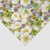 Waterverf florvormig weefselpapier tissuepapier (Detail)