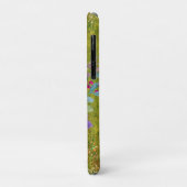 Waterverf Flower Bouquet on Rustic Green Case-Mate iPhone Case (Achterkant/links)