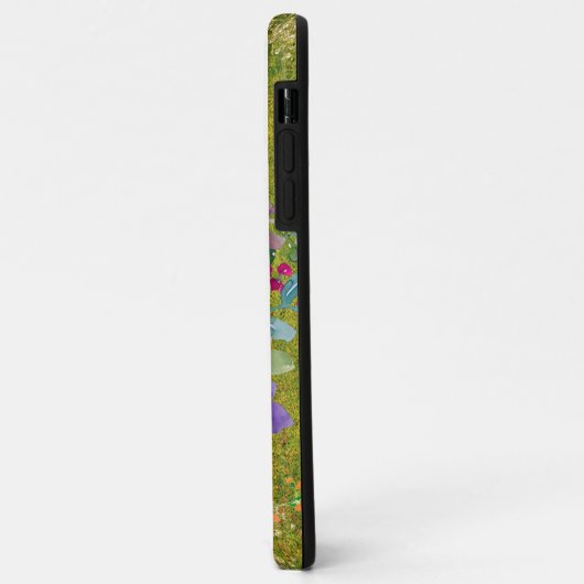 Waterverf Flower Bouquet on Rustic Green Case-Mate iPhone Case (Achterkant/links)