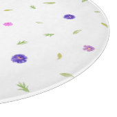 Waterverf Flower Chopping Board - cadeau voor mama Snijplank (Hoek)