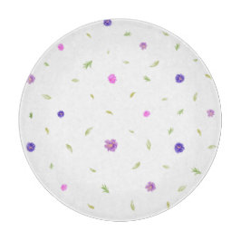 Waterverf Flower Chopping Board - cadeau voor mama Snijplank