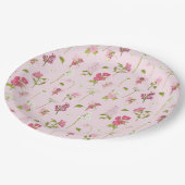 Waterverf Flower Fairy Papieren Bordje (Gekanteld)