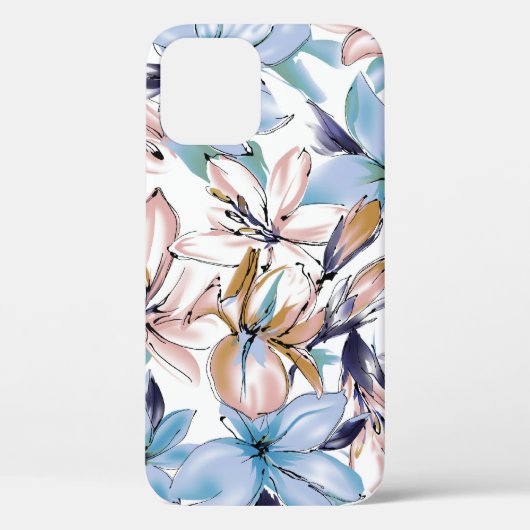 Waterverf Flower: liefdevol geschilderd ontwerp Case-Mate iPhone Case (Achterkant)