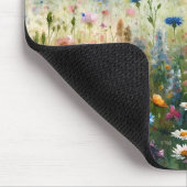 Waterverf Flower Mousepad Muismat (Hoek)
