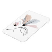 Waterverf Flower Sierkussen Magneet (Linkerzijde)