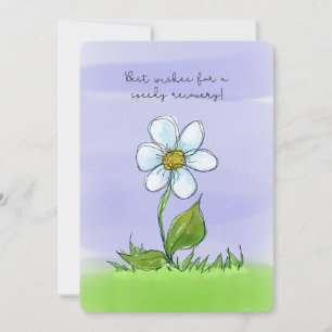 Waterverf Flower Speedy Recovery Binnenkort goed