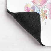 Waterverf Flowers Art Muismat (Hoek)