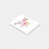 Waterverf Flowers Art Post-it® Notes (Schuin)
