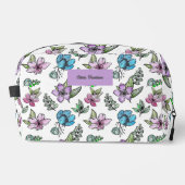 Waterverf Flowers Custom Catchall Pouch Toilettasje (Voorkant)