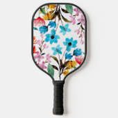 Waterverf Flowers Custom Pickleball Paddle (Achterkant)