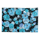 Waterverf Flowers: een delicaat wandtapijt Kussensloop (Achterkant)