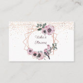 Waterverf Flowers Florist Shop Visitekaartje (Voorkant)