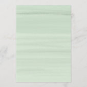 Waterverf Flowers Gold Glitter Advice for Parents Advieskaart (Achterkant)