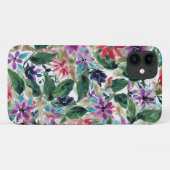 Waterverf Flowers | Handbedekte paardebloemen Case-Mate iPhone Case (Achterkant (horizontaal))