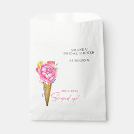 WATERVERF FLOWERS ICE CREAM - VRIJGEZELLENFEEST BEDANKZAKJE