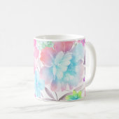 Waterverf Flowers Koffiemok (Voorkant rechts)