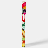 Waterverf Flowers Monogrammed Case-Mate iPhone Case (Achterkant / Rechts)