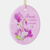 Waterverf Flowers Ornament (Rechts)