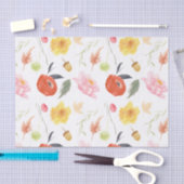 Waterverf Flowers Tissuepapier (Craft)