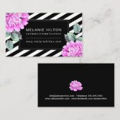 Waterverf Flowers Visitekaartjes (Voorkant / Achterkant)