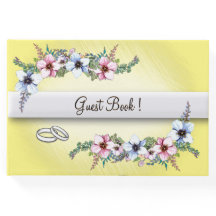 Waterverf Flowers Yellow Shine Weddenschap