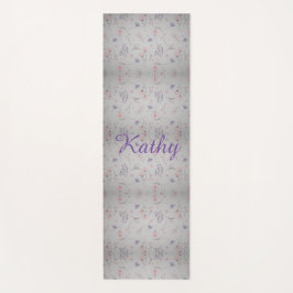  Waterverf Flowers Yogamat