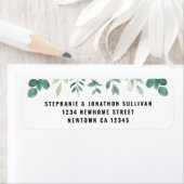 Waterverf Foliage Return-label Etiket (Insitu)