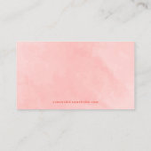 Waterverf Foliage Terracotta QR CODE Huwelijk RSVP Informatiekaartje (Achterkant)