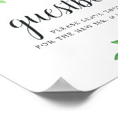 Waterverf Foliage Weddenschap Poster (Hoek)