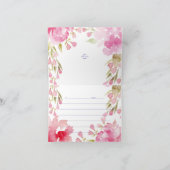 Waterverf foliehouder Cadeauhouder Bedankkaart (Binnen)