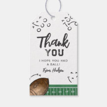 Waterverf Football dank u