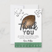 Waterverf Football dank u kaart (Voorkant)