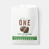 Waterverf Football eerste jaar naar beneden | 1e v Bedankzakje (Voorkant)