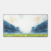 Waterverf Football Field Desk Mat - Delicate Art (Voorkant)