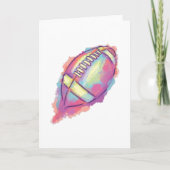 WATERVERF FOOTBALL KAART (Voorkant)