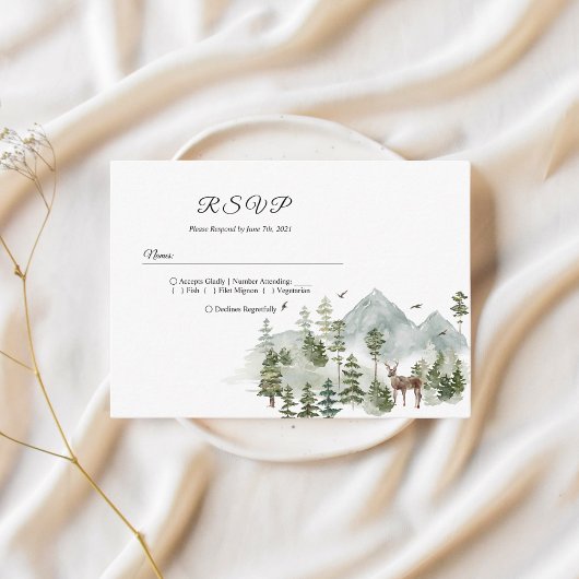 Waterverf Forest | Bomen en bier Informatiekaartje