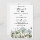 Waterverf Forest | Bomen en bier Kaart (Voorkant)