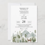 Waterverf Forest | Bomen en bier | Kaart (Voorkant)