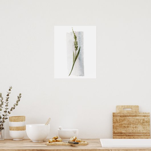 Waterverf Forest Grass Poster (Keuken)
