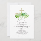 Waterverf Forest Greenery-bevestiging Kaart (Voorkant)