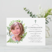 Waterverf Forest Greenery-bevestiging Kaart (Staand voorkant)