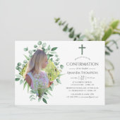 Waterverf Forest Greenery-bevestiging Kaart (Staand voorkant)