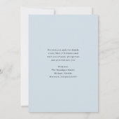 Waterverf Forest Greenery Family Afbeelding Appart Feestdagenkaart (Achterkant)